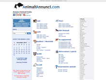 Tablet Screenshot of animaliannunci.com